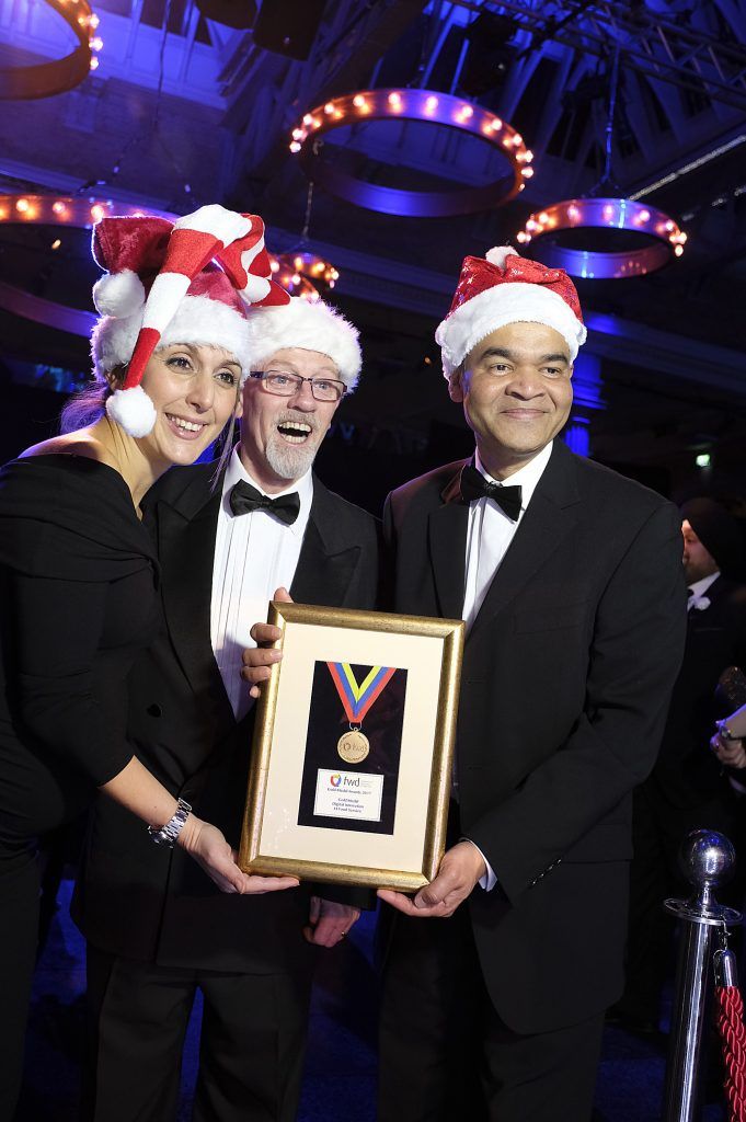 Left to right: Elit Rowland, Head of Comms; Terry Larkin, Group General Manager; Mushtaque Ahmed, Chief Operating Officer   