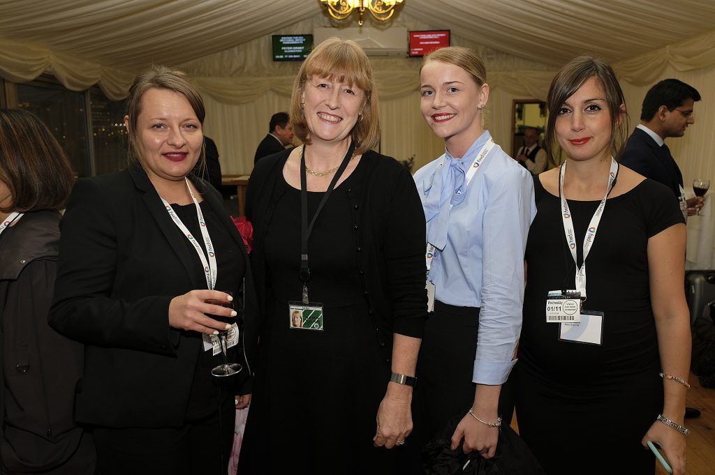 Left to right: Joan Ryan, MP for Enfield; Joanna Florczek; JJ HR Manager, Tarsiar Cox, JJ HR Co-ordinator; Elit Rowland, JJ Head of Comms
